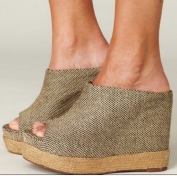 Jeffrey Campbell Virgo Espadrille Boho Wedges - Picture 2 of 10